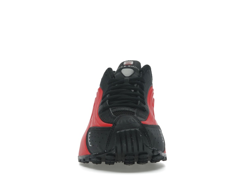 Nike Shox R4 University Red Black Metallic Silver
