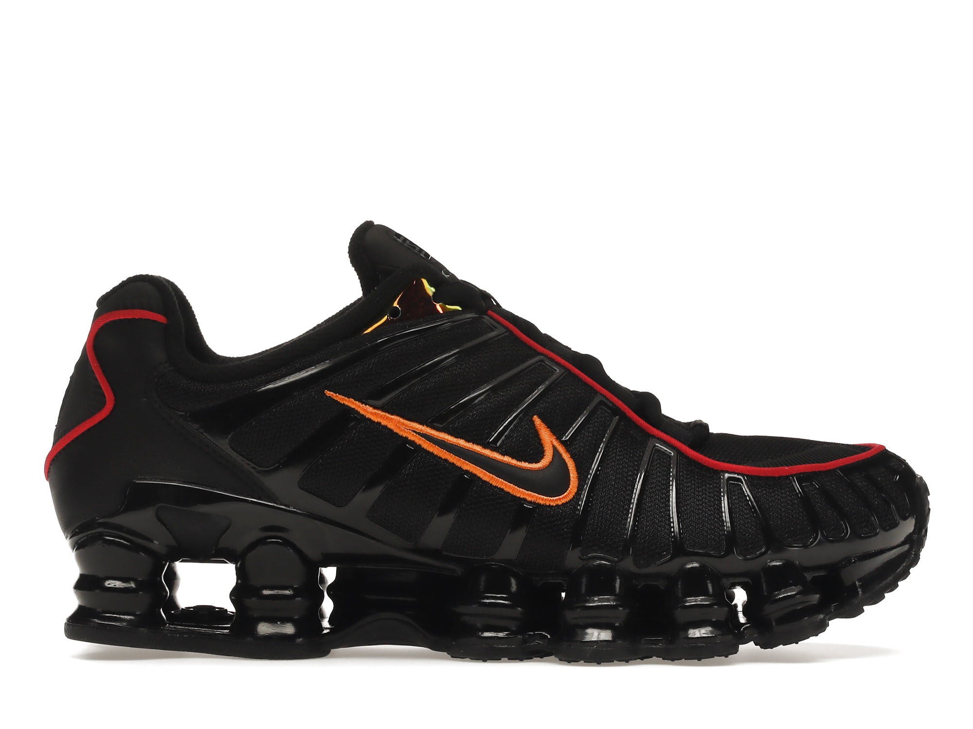 Nike Shox TL Black Magma Orange Men's - CV1644-001 - US