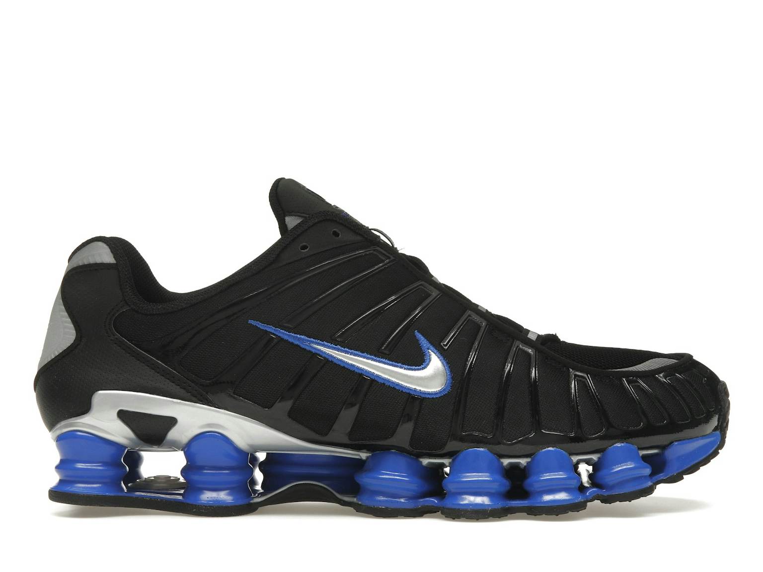 Nike Shox TL Black Racer Blue Metallic Silver Men's - CN0151-004 - GB