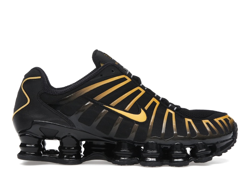 Nike Shox TL Black University Gold Hombre - AV3595-013 - US Nike Shox TL Black University Gold Hombre - AV3595-013 - US