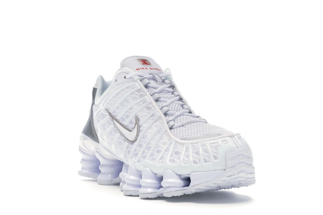 Nike Shox TL White Metallic Silver