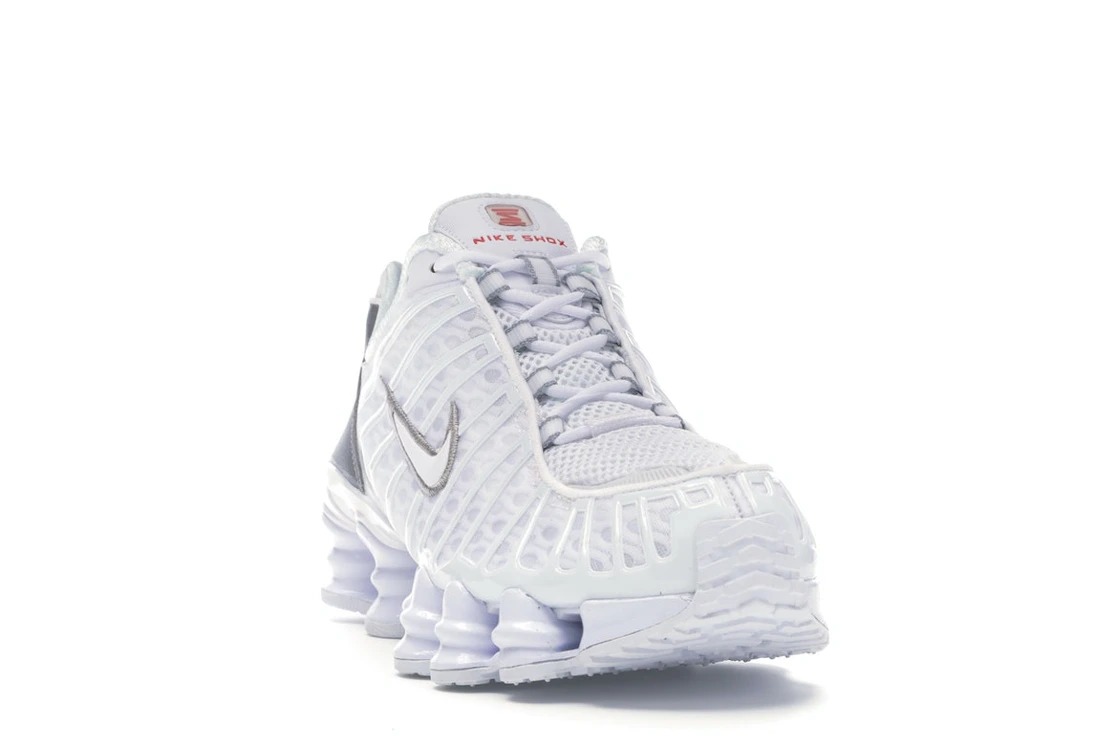 Nike Shox TL White Metallic Silver
