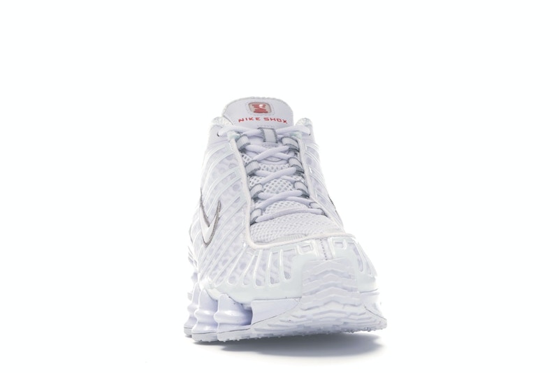 Nike Shox TL White Metallic Silver