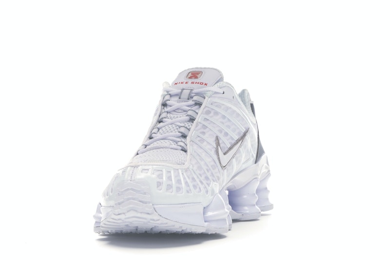 Nike Shox TL White Metallic Silver