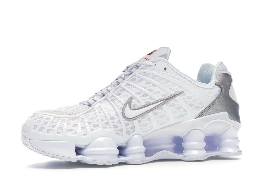 Nike Shox TL White Metallic Silver
