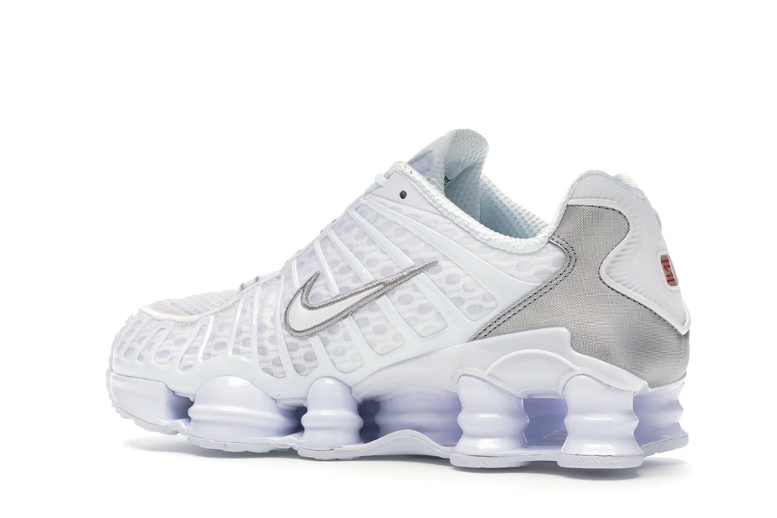 Nike Shox TL White Metallic Silver