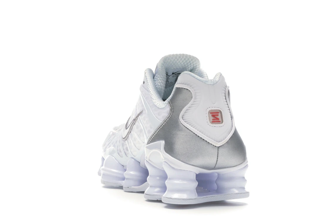Nike Shox TL White Metallic Silver