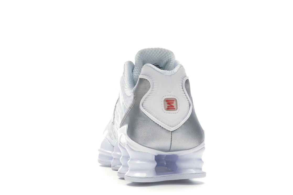 Nike Shox TL White Metallic Silver