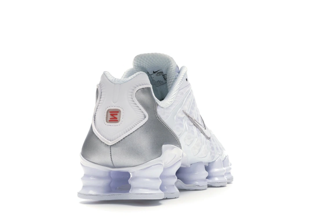 Nike Shox TL White Metallic Silver