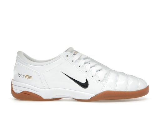 Nike Total 90 3 Patent White Black (Women's) 0