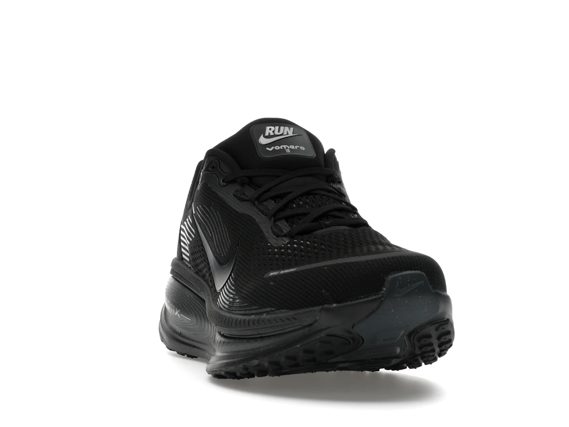 Nike Vomero 18 Black Dark Smoke Grey Light Smoke Grey