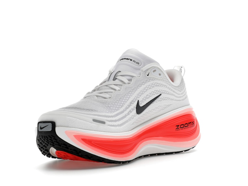 Nike Vomero Plus White Black Bright Crimson