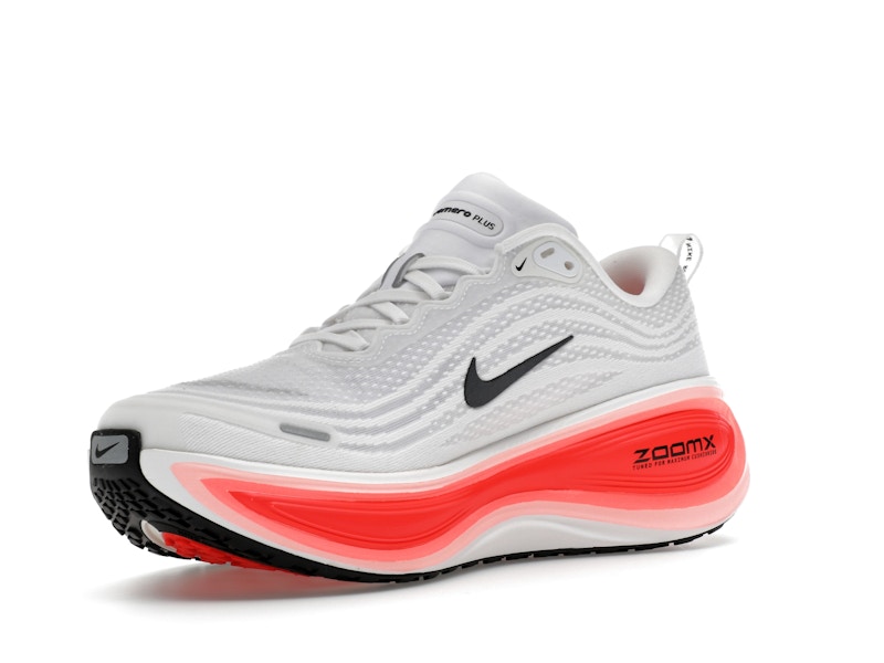 Nike Vomero Plus White Black Bright Crimson