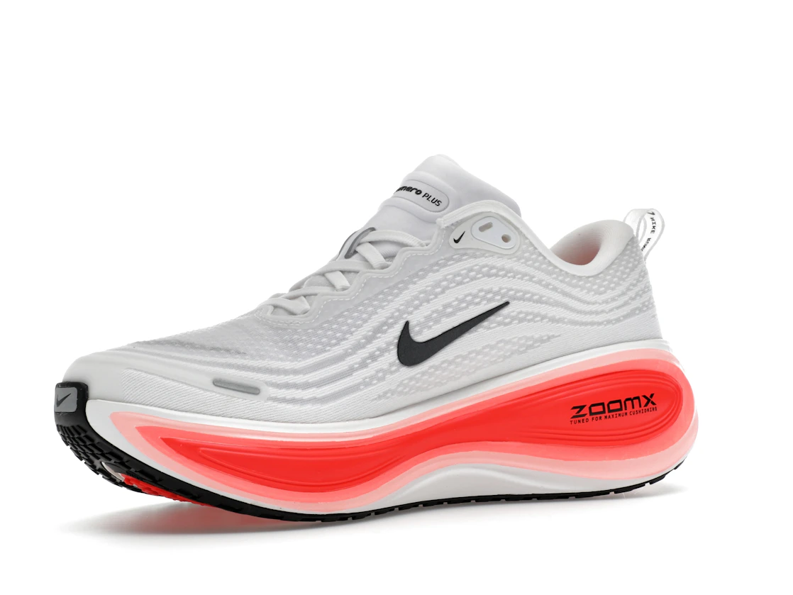 Nike Vomero Plus White Black Bright Crimson