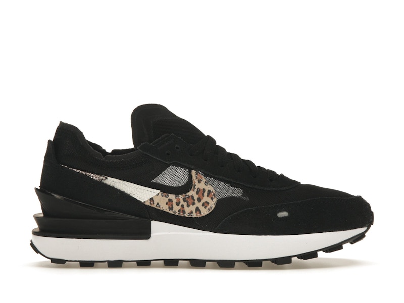 Nike Waffle One Black Leopard Women s DJ9776 001 US