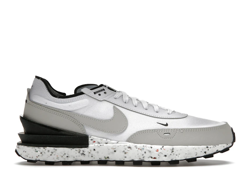 Nike Waffle One Crater White Grey Black 0
