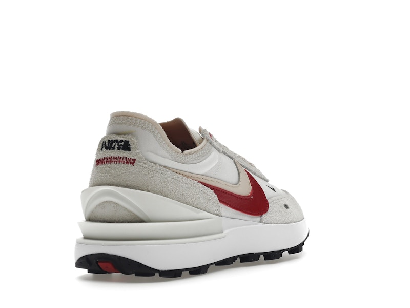 Nike Waffle One SE Sail Pearl White Black Gym Red (Women's)