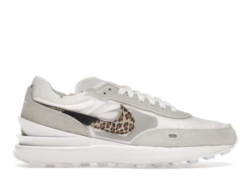 Nike Waffle One White Leopard Women s