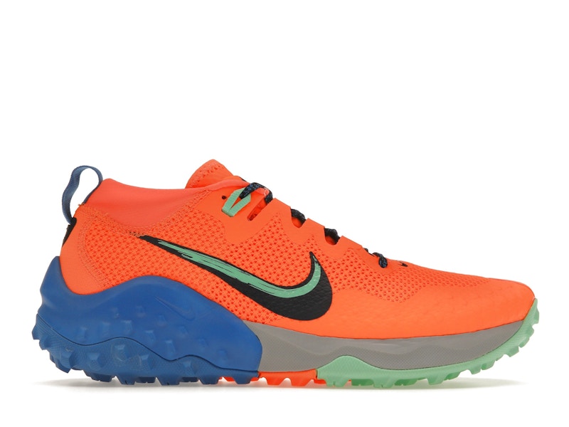 Nike Wildhorse 7 Team Orange Signal Blue Men's - CZ1856-800 - US