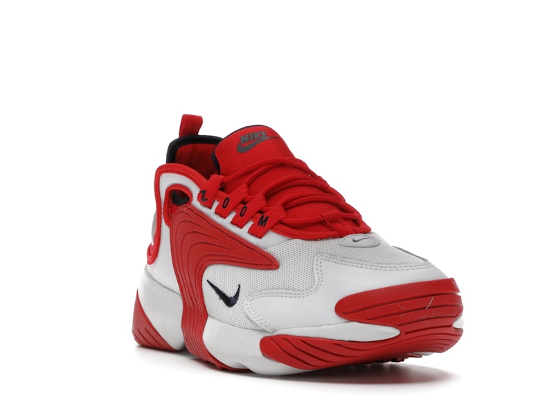 Nike zoom 2k off white university red Clearance