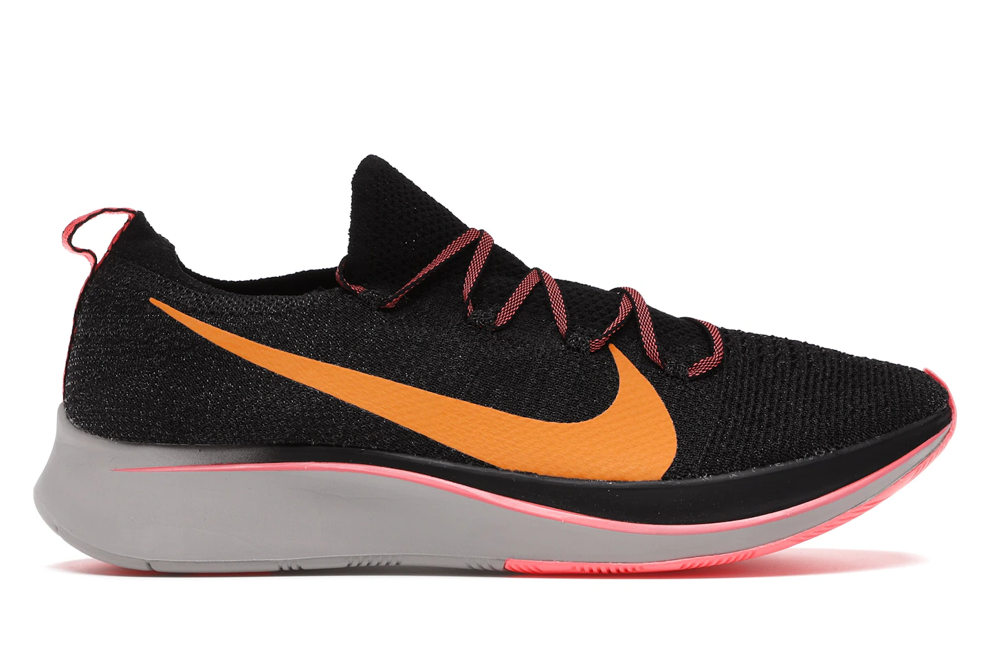 Nike Zoom Fly Flyknit Black Flash Crimson - AR4561-068