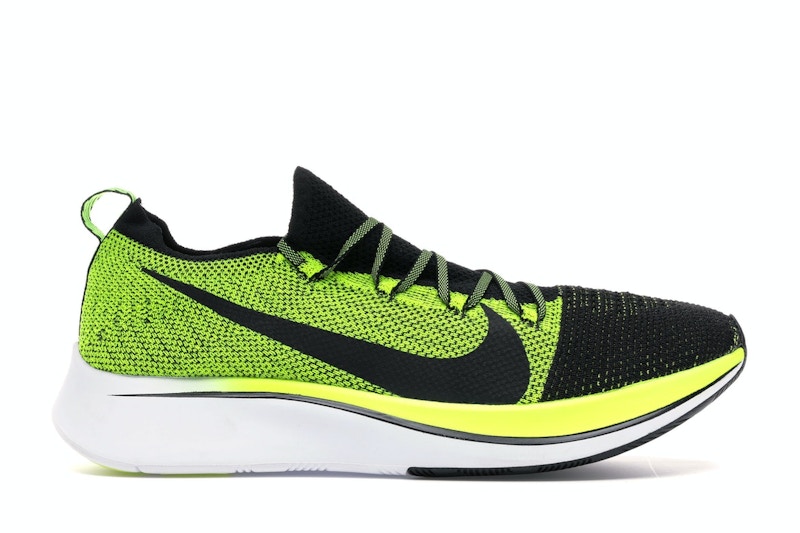 Nike Zoom Fly Flyknit Black Volt