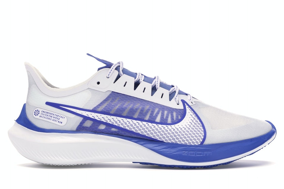 Vatio orgánico Precipicio Nike Zoom Gravity White Racer Blue Men's - BQ3202-100 - US