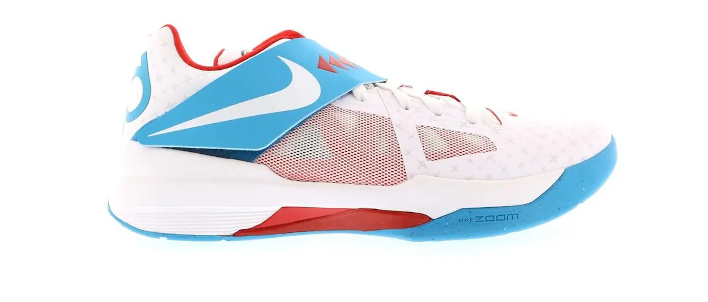 Nike KD 4 N7 White Men's - 519567-146 - US