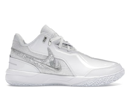 Nike Zoom LeBron NXXT Gen AMPD Bianco Argento Uomo FJ1566-102