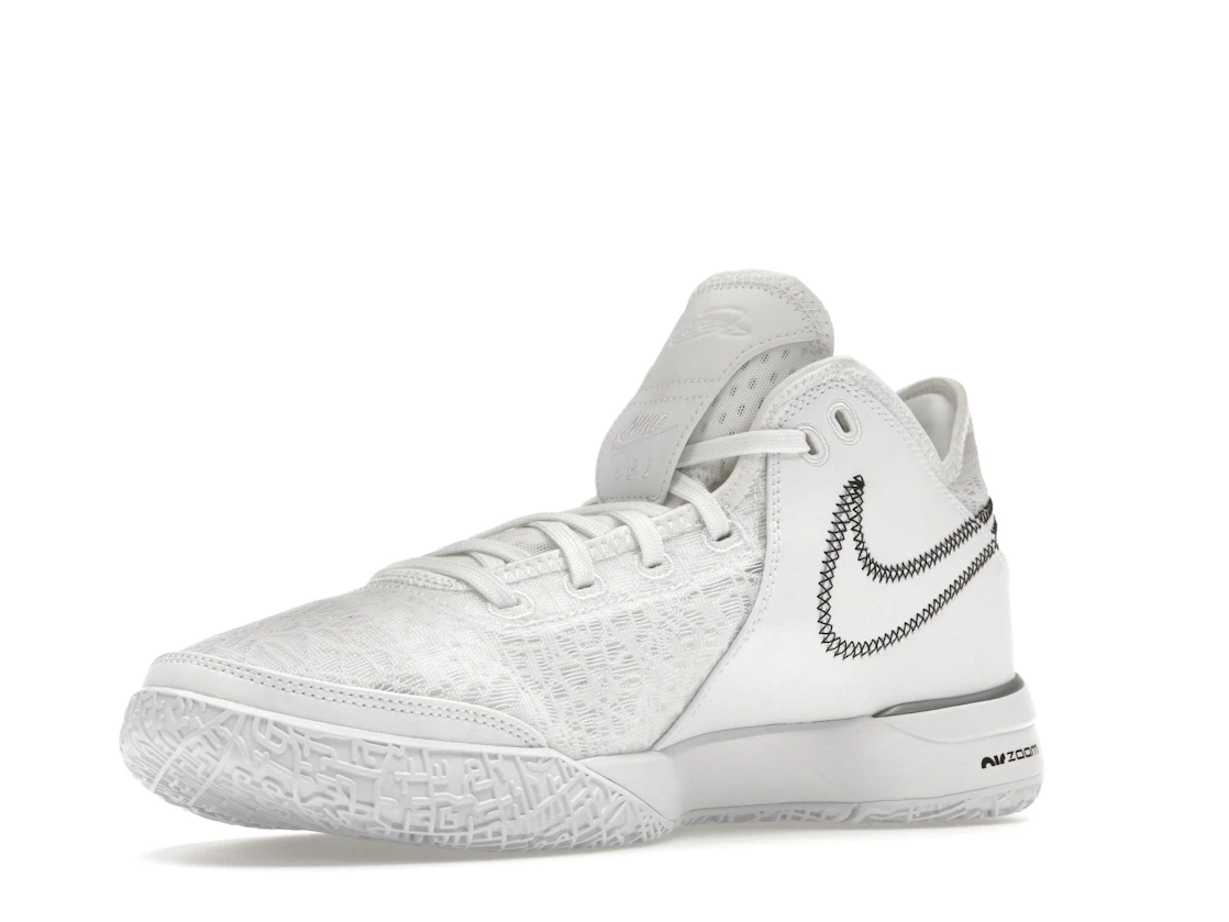Nike Zoom LeBron NXXT Gen White Metallic Silver