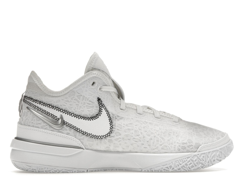 Nike Zoom LeBron NXXT Gen White Metallic Silver