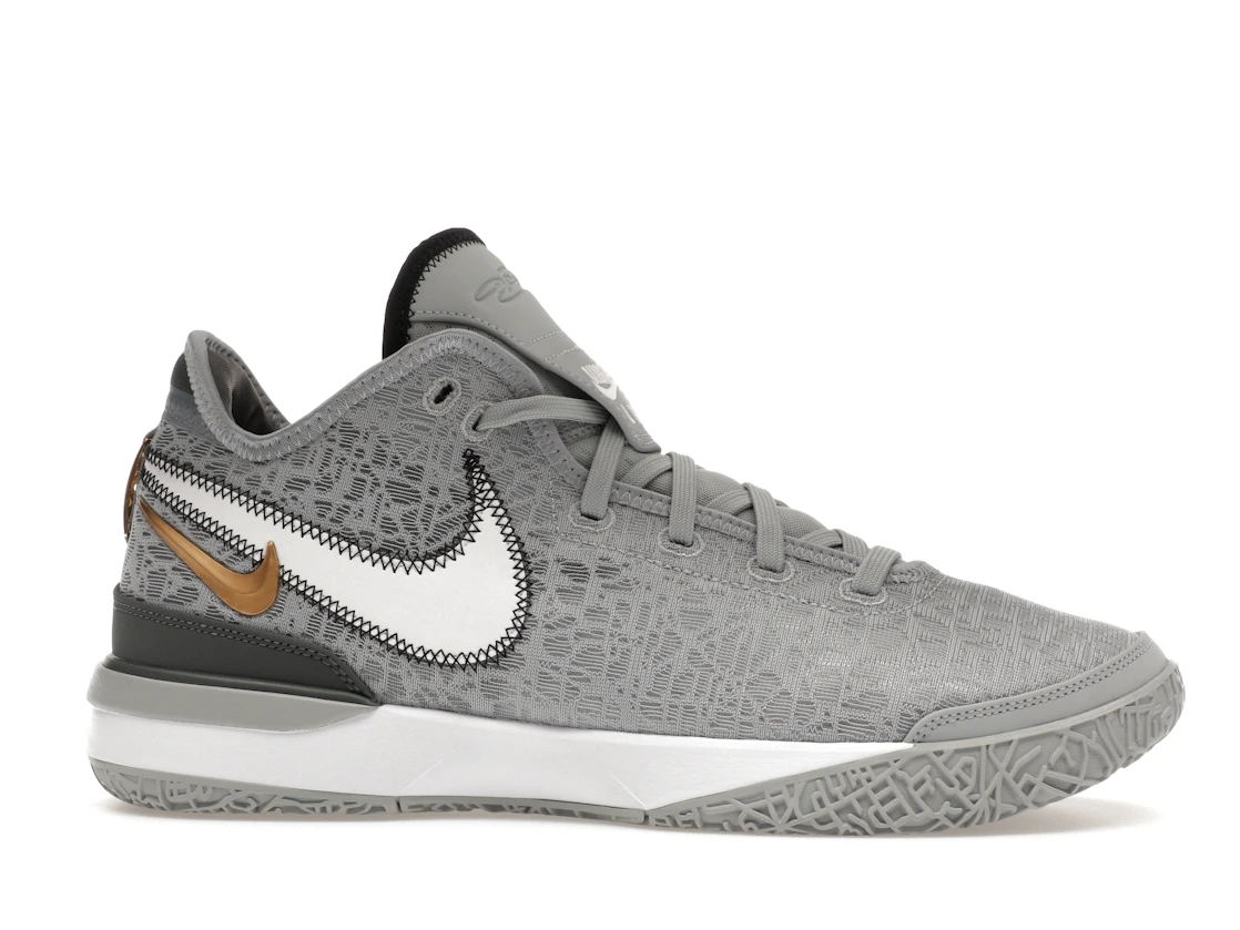 Nike Zoom LeBron NXXT Gen Wolf Grey Metallic Gold
