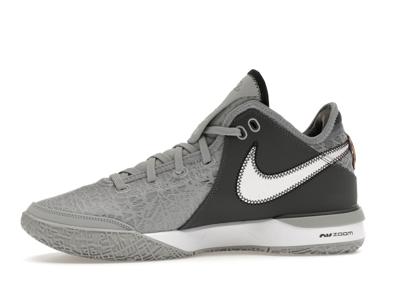 Nike Zoom LeBron NXXT Gen Wolf Grey Metallic Gold