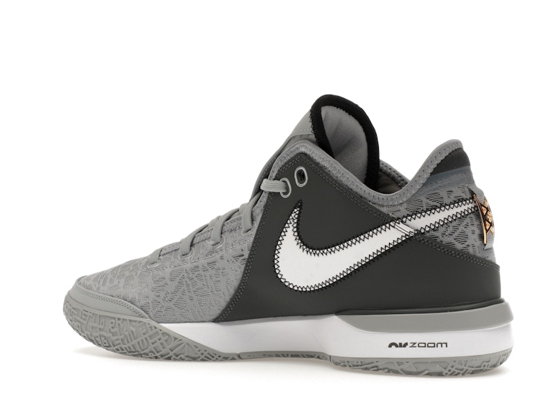 Nike Zoom LeBron NXXT Gen Wolf Grey Metallic Gold