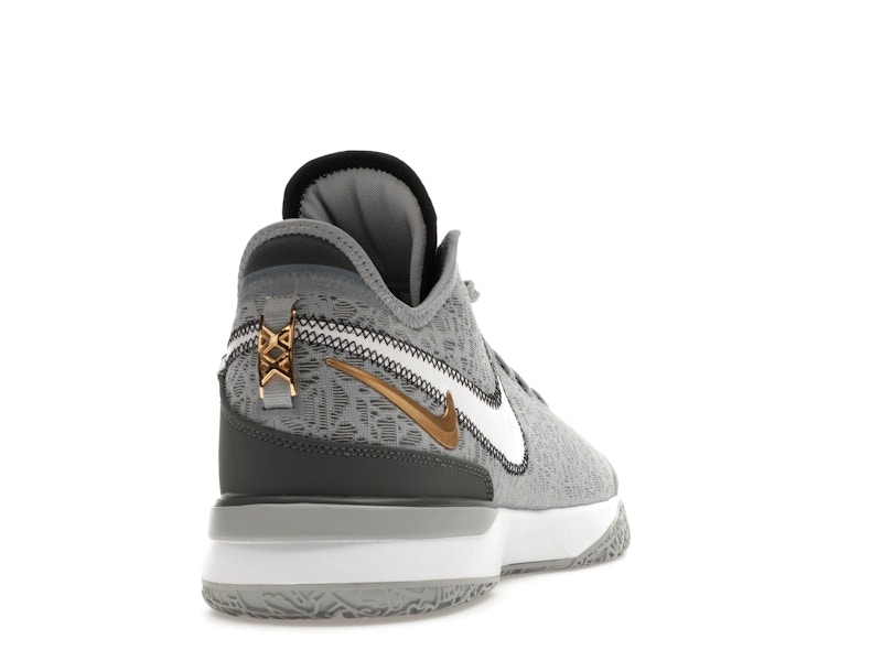Nike Zoom LeBron NXXT Gen Wolf Grey Metallic Gold