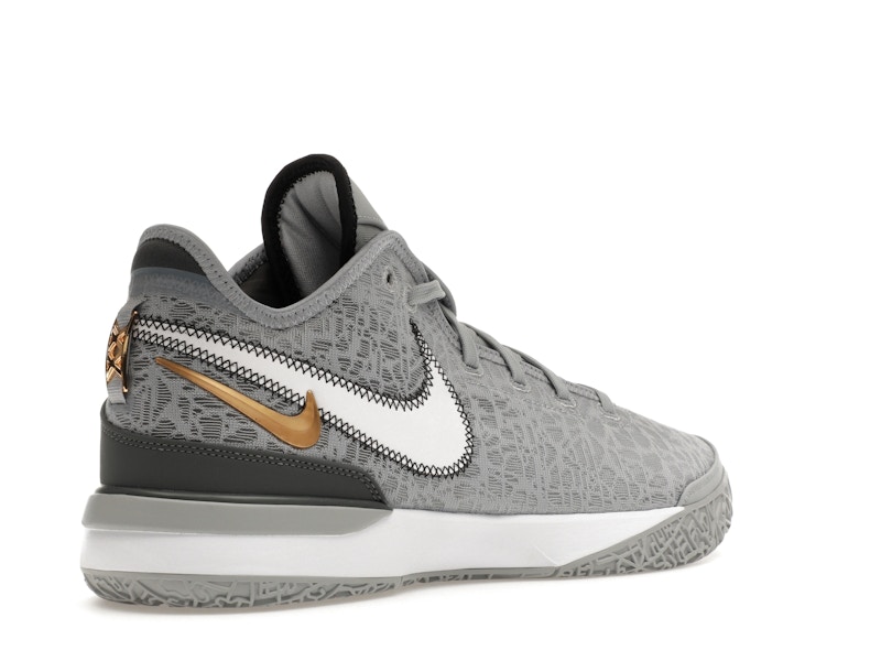 Nike Zoom LeBron NXXT Gen Wolf Grey Metallic Gold