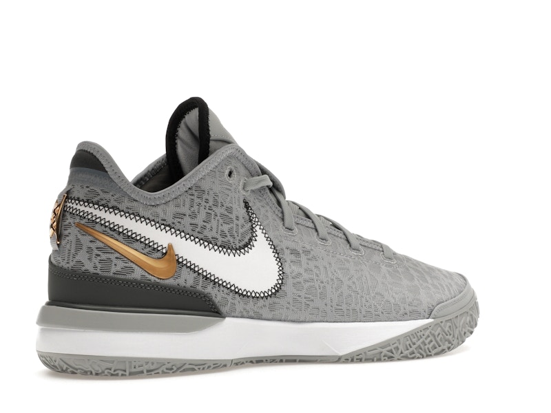 Nike Zoom LeBron NXXT Gen Wolf Grey Metallic Gold