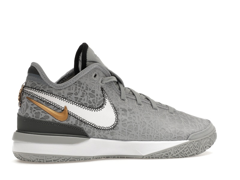 Nike Zoom LeBron NXXT Gen Wolf Grey Metallic Gold