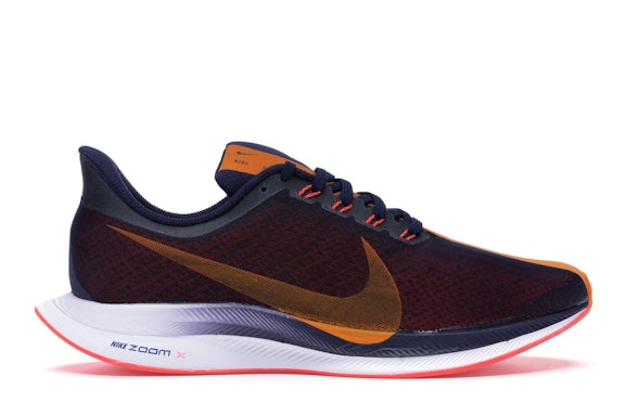 Nike Zoom Pegasus 35 Turbo Blackened Blue Orange Peel 0