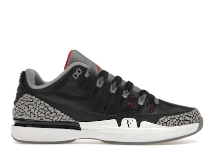 Nike Zoom Vapor AJ3 Black Cement Men's 709998-010 US