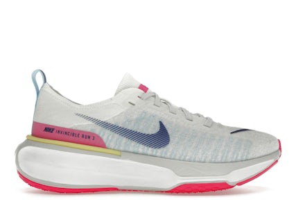 Nike ZoomX Invincible Run White Deep Royal Fierce Pink Men's