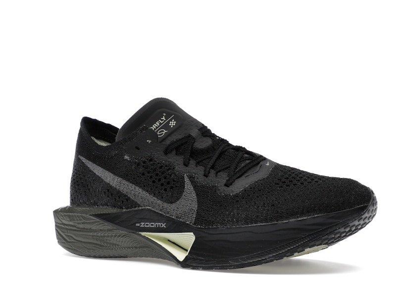 Nike ZoomX Vaporfly 3 Black Olive Aura Metallic Medium Ash