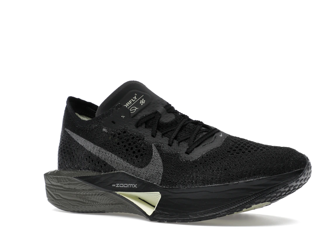 Nike ZoomX Vaporfly 3 Black Olive Aura Metallic Medium Ash