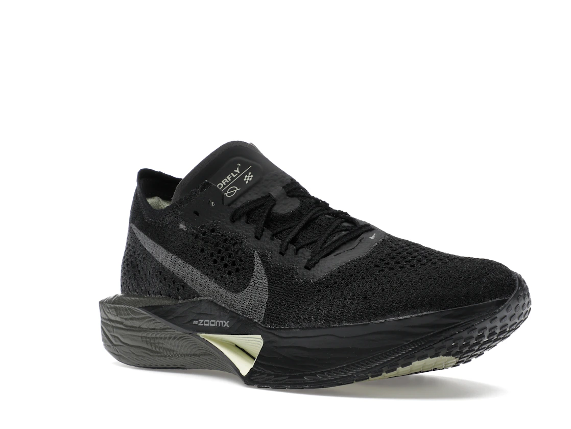 Nike ZoomX Vaporfly 3 Black Olive Aura Metallic Medium Ash