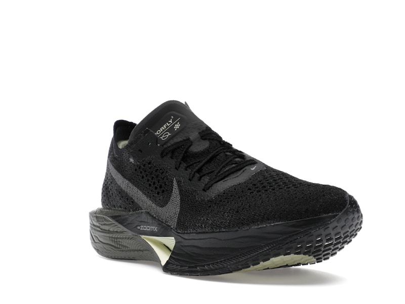Nike ZoomX Vaporfly 3 Black Olive Aura Metallic Medium Ash