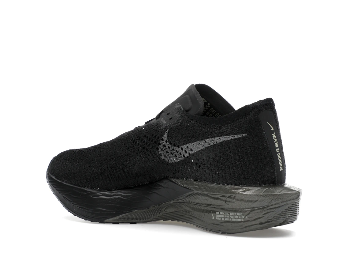 Nike ZoomX Vaporfly 3 Black Olive Aura Metallic Medium Ash