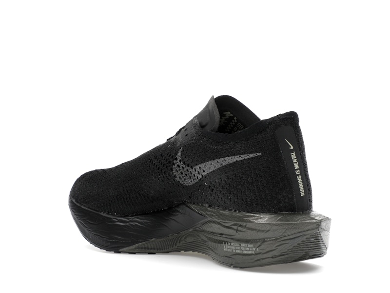 Nike ZoomX Vaporfly 3 Black Olive Aura Metallic Medium Ash