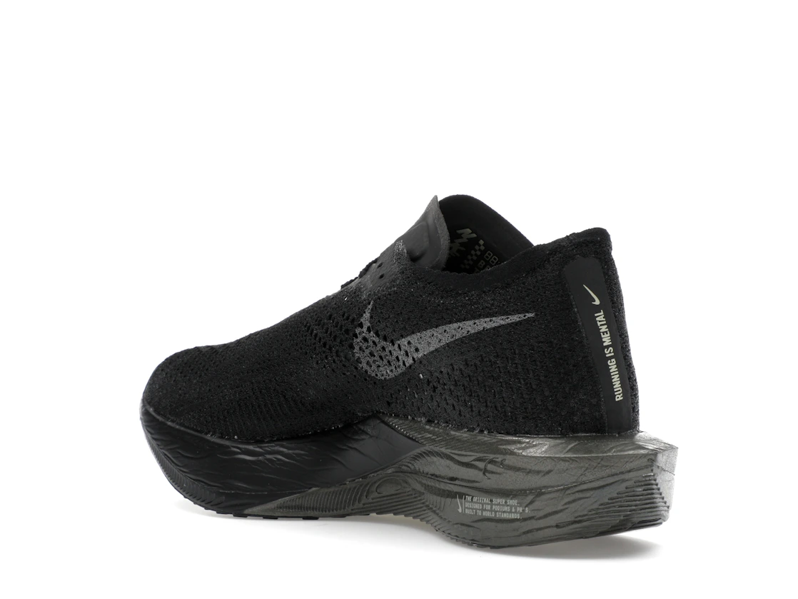Nike ZoomX Vaporfly 3 Black Olive Aura Metallic Medium Ash
