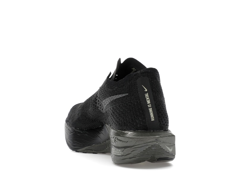 Nike ZoomX Vaporfly 3 Black Olive Aura Metallic Medium Ash