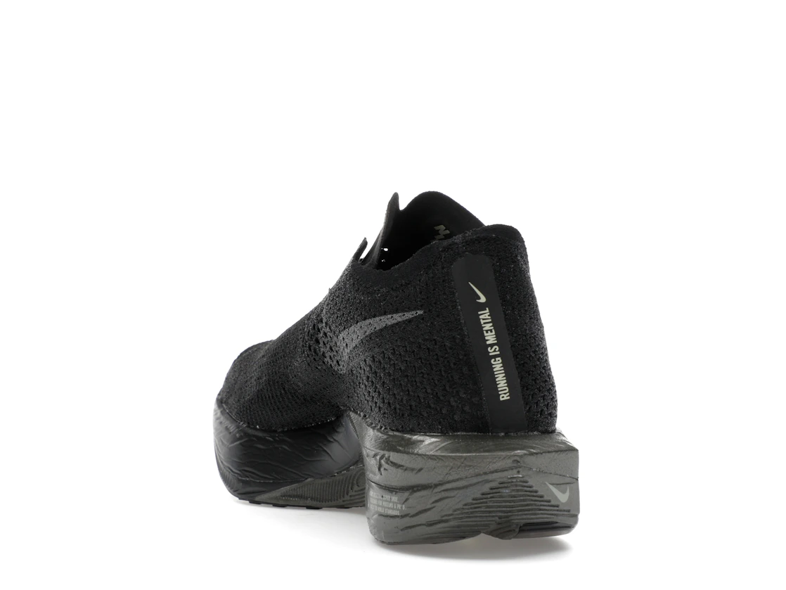 Nike ZoomX Vaporfly 3 Black Olive Aura Metallic Medium Ash
